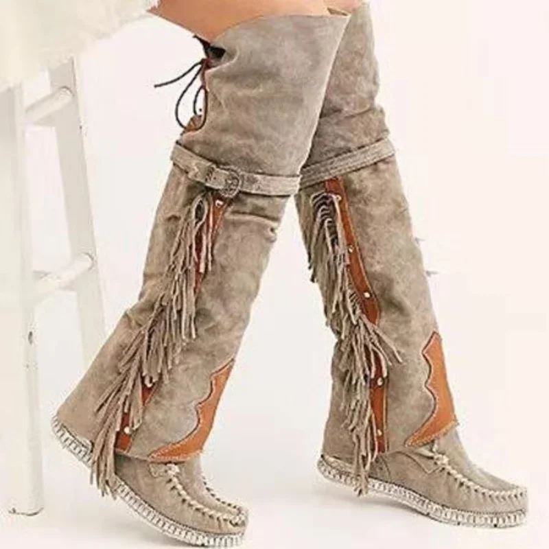 Ethnic Fashion Style - Moda bohemia na altura do joelho