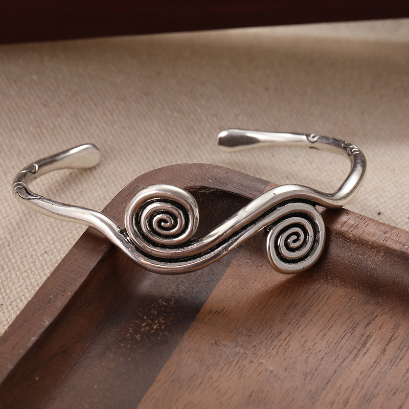 Ethnic Fashion Wear For Women - Pulseira vintage boêmia ajustável, pulseira étnica