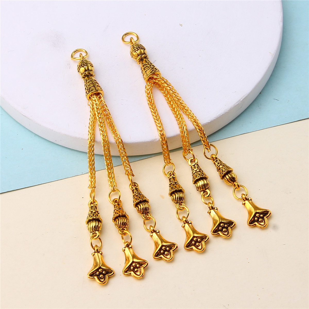 Ethnic Fashion Store - Nanxi joalheria liga corrente termos diy