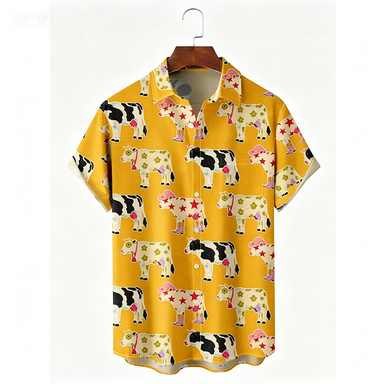 Ethnic Fashion Style - Camisa de Gato com Estampa Floral