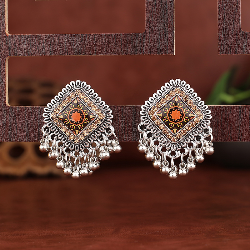 Brincos étnicos vintage de lig - Ethnic Indian Fashion avaliação e preço