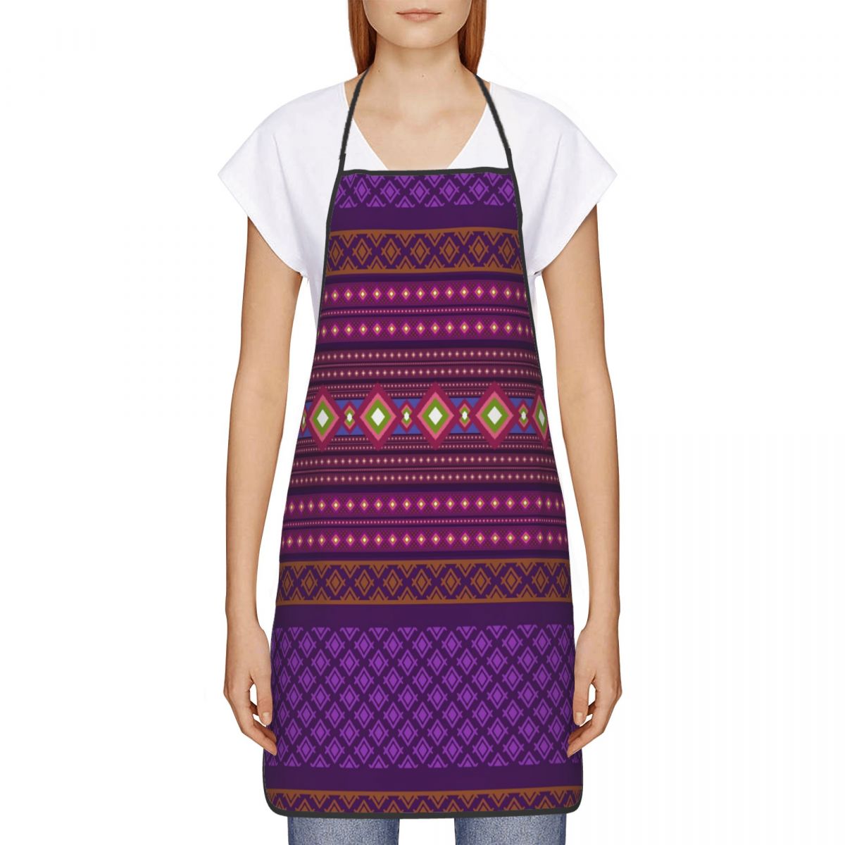 Babador personalizado ikat geo - Ikat Woven Fabric avaliação e preço