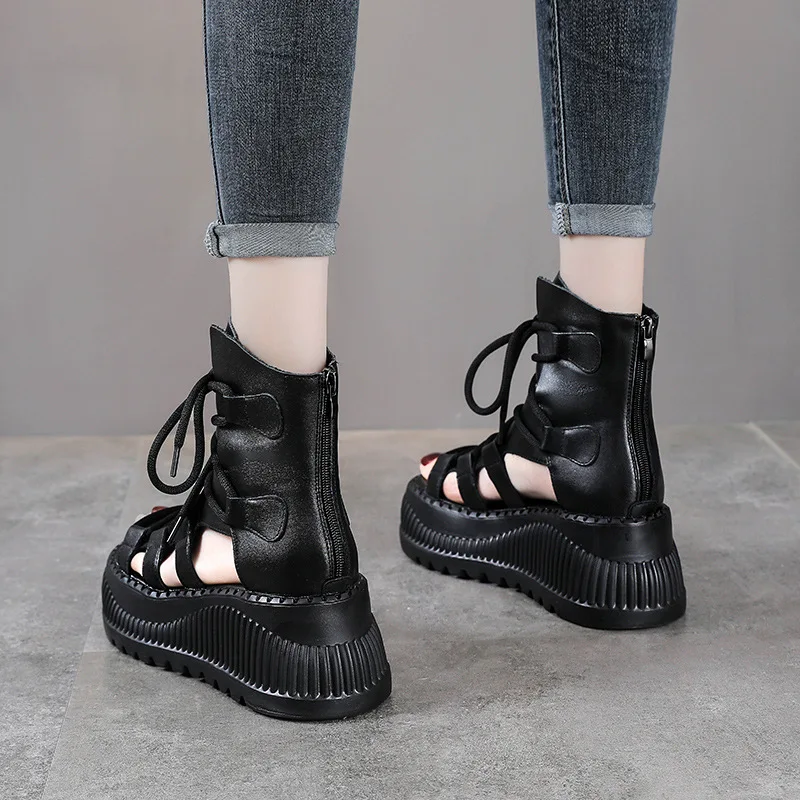 8cm étnico vaca couro genuíno  - Ethnic Fashion Style avaliação e preço