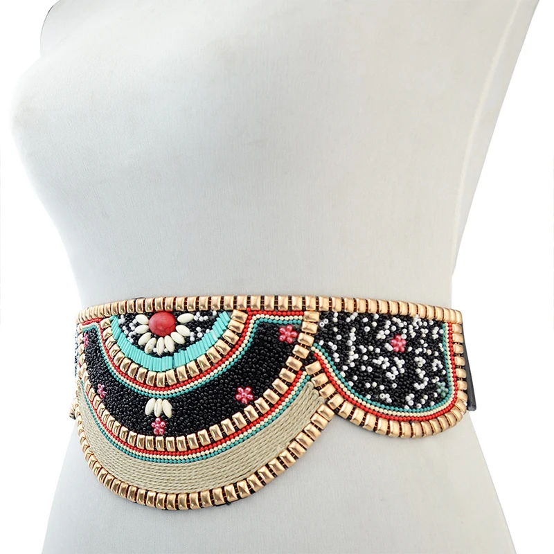 Cintura colorida Beads Cintura - Ethnic Indian Fashion avaliação e preço