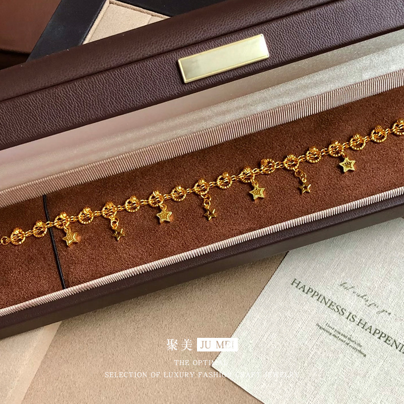 Pulseira de ouro 24K 9999, est - Ethnic Fashion Store avaliação e preço