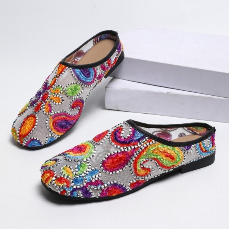 Chinelos de Verão com Bordado  - Ethnic Fashion Style avaliação e preço