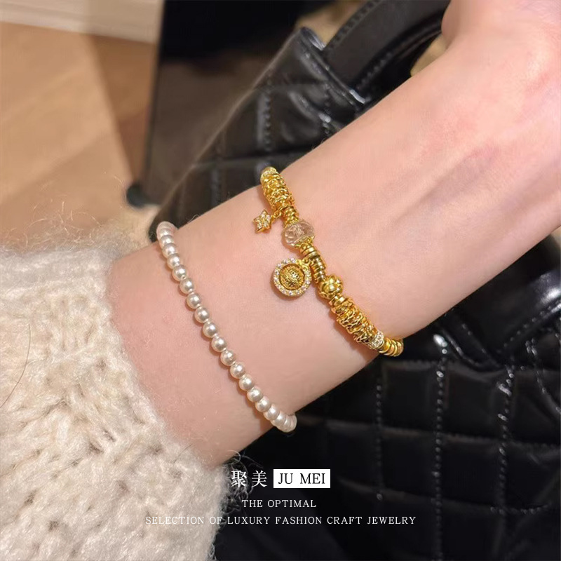 Pulseira de ouro 24K 9999, est - Ethnic Fashion Store avaliação e preço