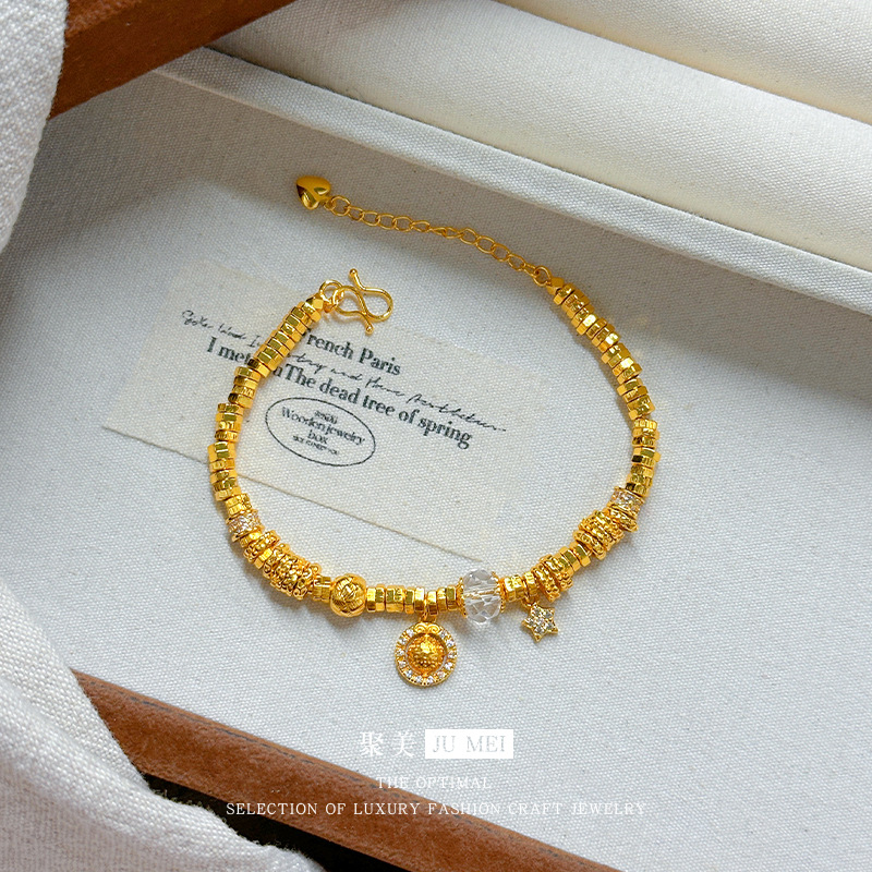 Pulseira de ouro 24K 9999, est - Ethnic Fashion Store avaliação e preço