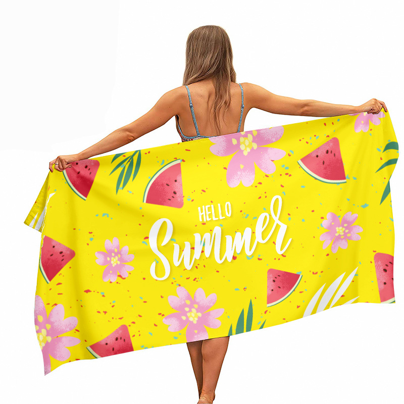Toalha de Praia com Estampa Ik - Ikat Woven Fabric avaliação e preço