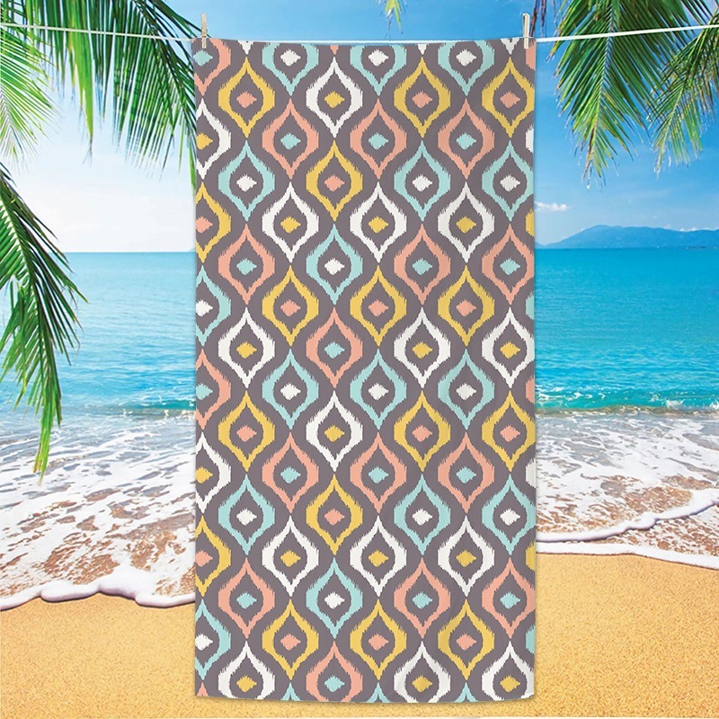 Toalha de Banho Vintage Étnica - Ikat Woven Fabric avaliação e preço