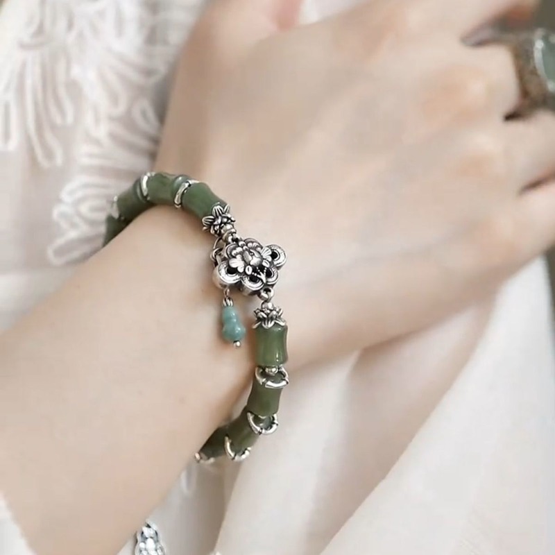 Nova Pulseira Feminina de Bamb - Ethnic Fashion Wear For Women avaliação e preço