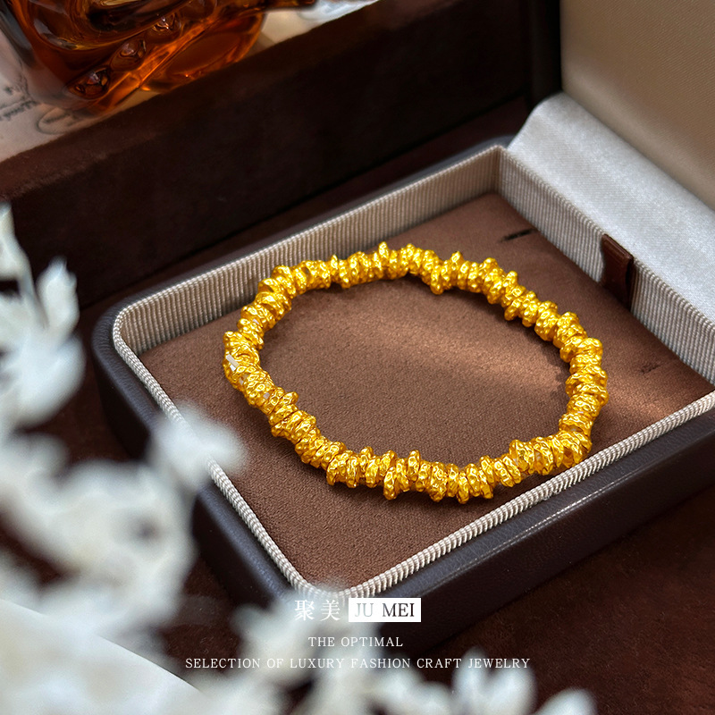 Pulseira de ouro 24K 9999, mes - Ethnic Fashion Store avaliação e preço