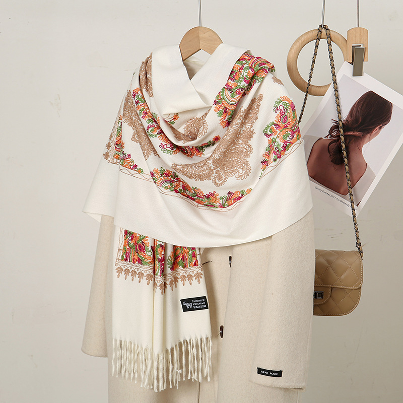 Cachecol de Caxemira Sintética - Ethnic Fashion Sale avaliação e preço