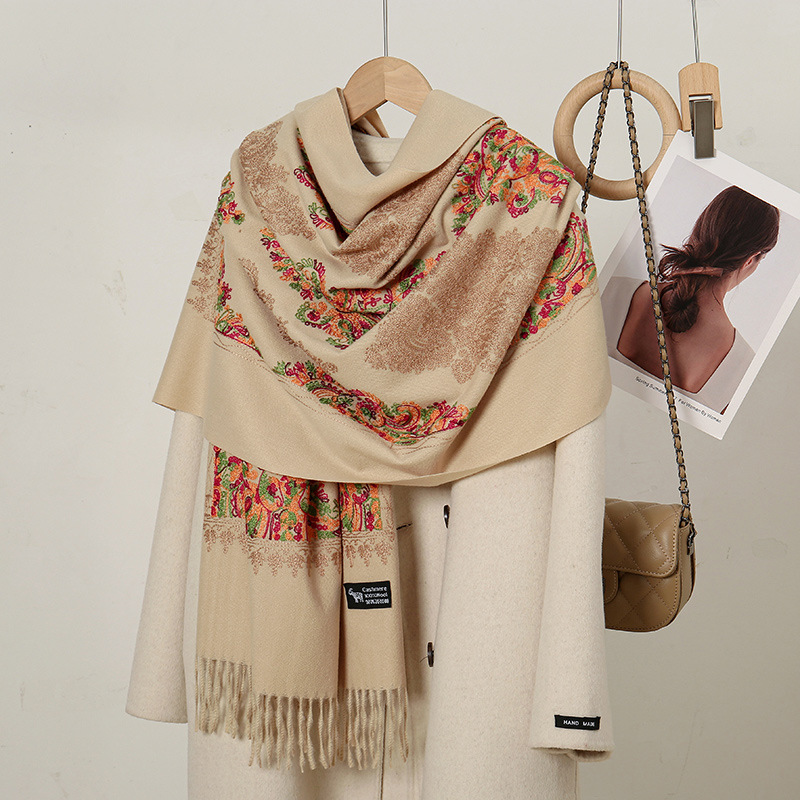 Cachecol de Caxemira Sintética - Ethnic Fashion Sale avaliação e preço
