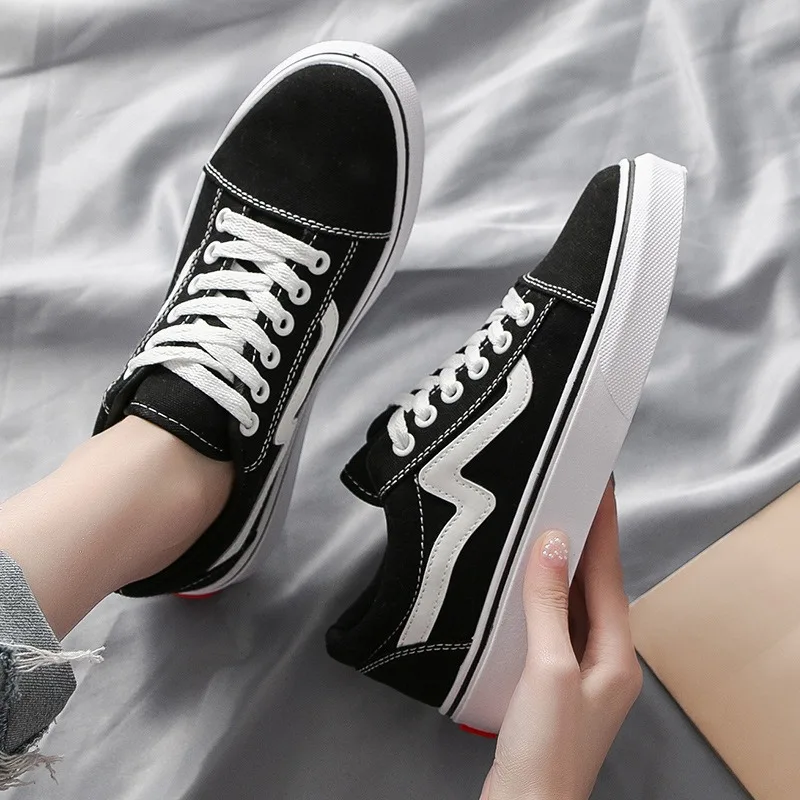 Estudantes jovens meninos meni - Vans Shoes Old Skool avaliação e preço