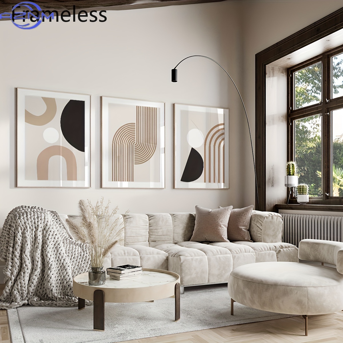 Conjunto de 3 Peças de Arte em - Ethnic Fashion Collection avaliação e preço